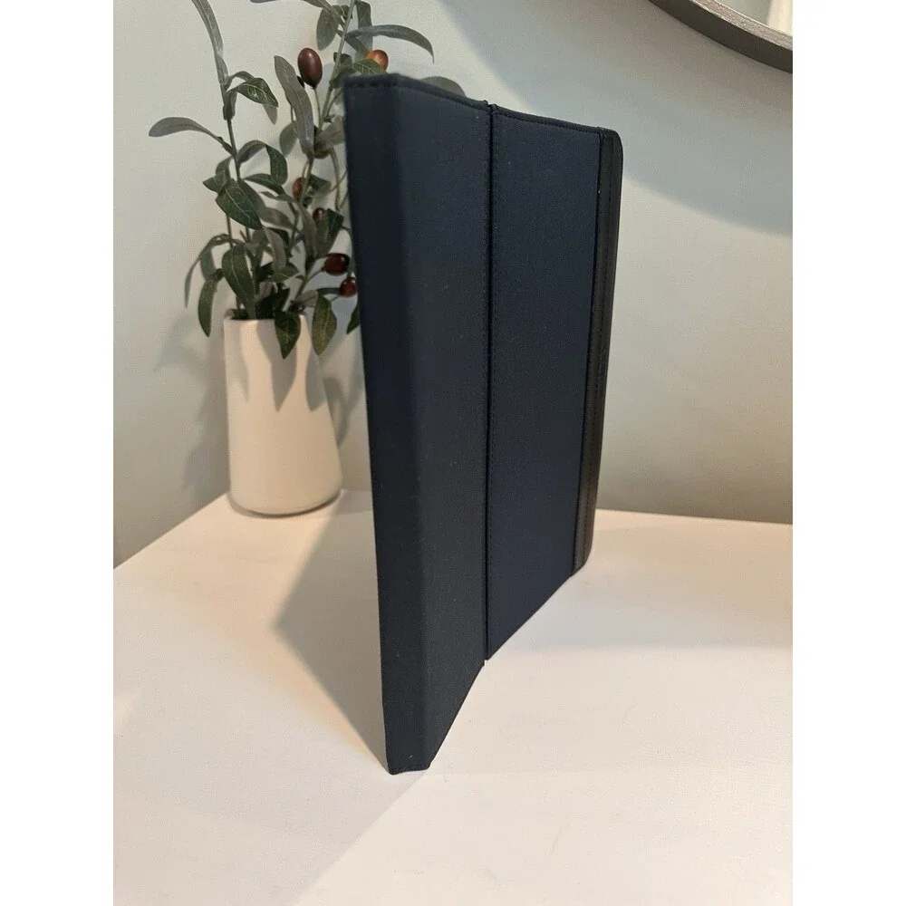 COACH Varick Nylon & Black Leather  iPad Folio Case 9.5
